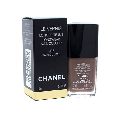 chanel 505 nail polish|chanel le vernis nail color.